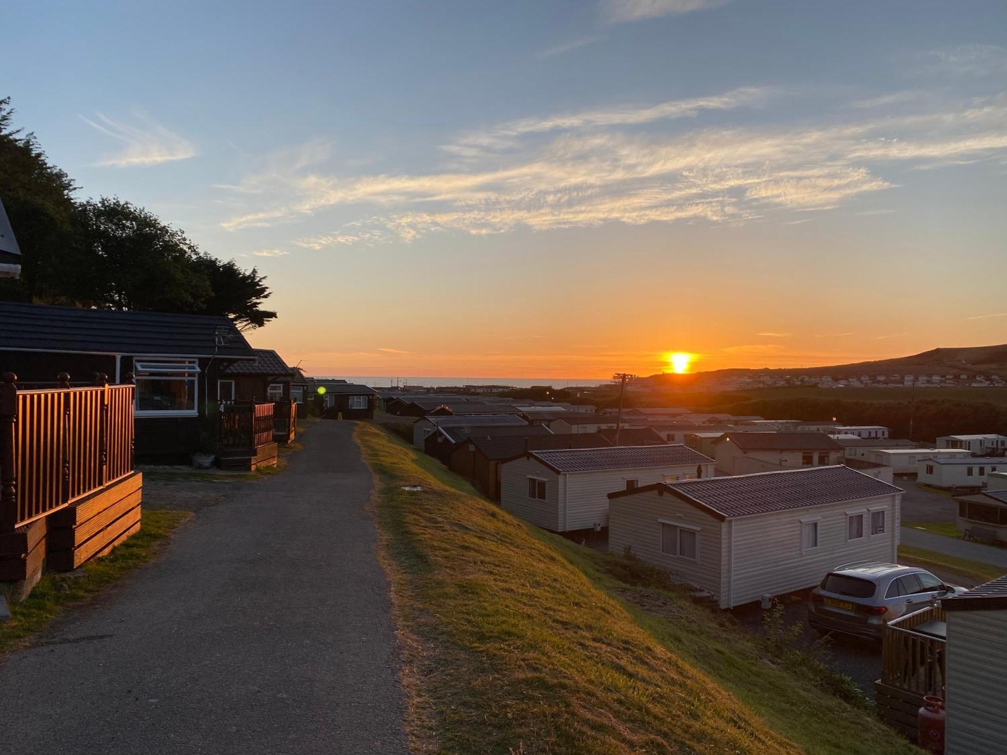 Chalet 5 Clarach Bay Aberystwyth Bagian luar foto